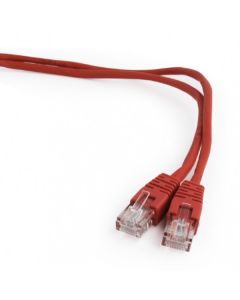 PP12-0.5M/R Gembird Mrezni kabl, CAT5e UTP Patch cord 0.5m red