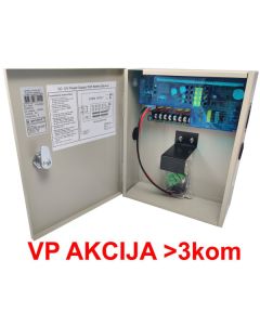 NAPRKU-12V/5A-4CH ** Gembird Napajanje u kutiji sa opcijom UPS (bez baterije) 2A/CH (1908)