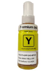 INKJET T6644 Y Dopuna zuta boja bocica sadrži 70 ml mastila za Epson EPIJY6644SC