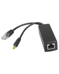 POE-INJ-4812 Gembird Extender 48V POE spiter kabl(RJ45 input 44V-57V), output 12V/1-2A, 100m