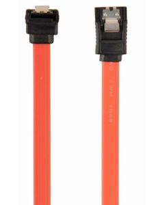 CC-SATAM-DATA90-0.3 Gembird Metal clips, Serial ATA data kabl flat 0,3m 90 degree bent connector