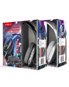 BHP-LED-02-W Gembird Bluetooth stereo Slualice sa mikrofonom Bt V5.0 400mAh/32Ohm, 2h Li-ion Bele