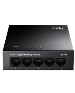Cudy GS105 metalni 5-Port Gbit Desktop Switch, 5x RJ45 10/100/1000, ver 4.0