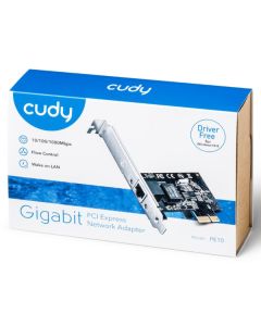 Cudy PE10 GIGABIT ETHERNET PCI-Express CARD 10/100/1000 (alt. NIC-GX1)
