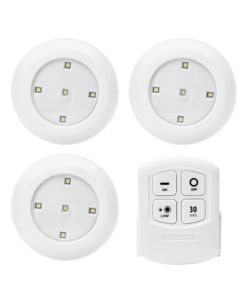 Set LED baterijskih lampi PL6601 3kom + daljinski