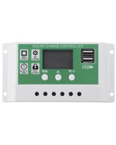SOL-CONTROL30AG GMB PV solarni regulator punjenja 30A/20A/10A 12V/24V automatski podesivi PWM LCD