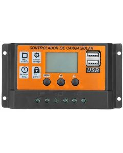 SOL-CONTROL30AO GMB MPPT automatski solarni kontroler punjenja baterije100A/50A/30A/20A/10A LCD Dual