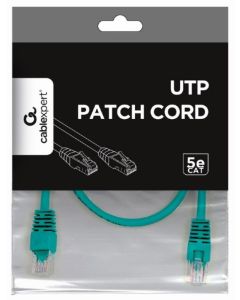 PP12-0.5M/G Gembird Mrezni kabl, CAT5e UTP Patch cord 0.5m green