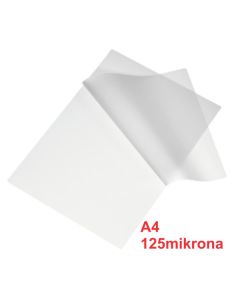 Folija za plastifikaciju A4 100listova 125mikrona (papir za laminaciju)