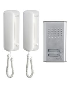 Zicni interfon DP012, dve unutrasnje slusalice, Max 450m