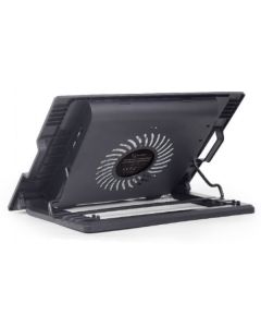 NBS-1F17T-01 Gembird hladnjak za laptop, 17inc 150mm Fan, USB, 370x265mm, Ergo Stand