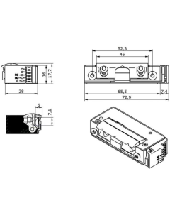 Elektricni prihvatnik O&C 5u 6x10 9-24v ac/dc MS 3436