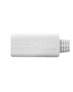 MikroTik RBGPOE gigabit PoE injector POE-GIGA-KABELEK