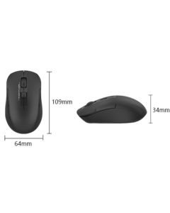 A4-FG16C Air BLACK A4Tech Fstyler DESK+AIR bezicni opticki mis 2.4Ghz,1000-2000Dpi,rechargeable 109m