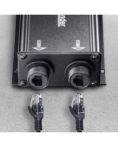 Cudy POE25 30W Gigabit PoE+/PoE Injector, 2-Channel Outdoor PoE Extender, 100m