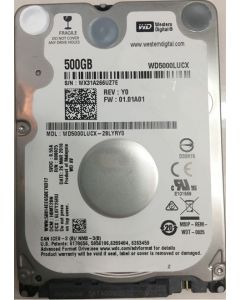 HDD 2.5 * 500GB WD5000LUCX WD 16MB 5400RPM SATA 7mm