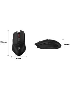 A4-FG10 GREY A4Tech Fstyler V-Track bezicni opticki mis 2.4Ghz, 125Hz/1000-1600-2000Dpi, 108mm, USB
