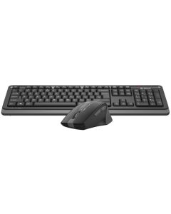A4-FG1035 A4Tech Fstyler Bezicna tastatura YU-LAYOUT + bezicni mis USB, Grey
