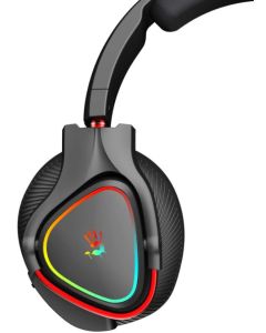 A4-MR720 A4Tech Bloody gejmerske slusalice sa mikrofonom, BT+2,4Ghz+kabl, 50mm/16ohm, RGB
