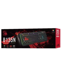 A4-B135N A4Tech Bloody Gejmerska svetleca tastatura(NEON LED), black, USB, US layout