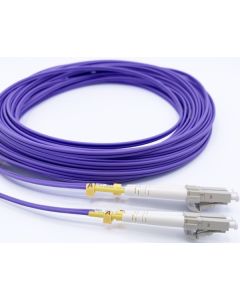 FO LC/UPC - LC/UPC MM 3M OM4 DX Purple