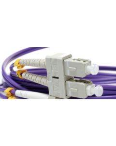 FO SC/UPC - SC/UPC MM 2M OM4 DX Purple