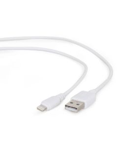CC-USB2-AMLM-W-1M Gembird USB 2.0 A-plug to 8-pin usb Apple iphone cable 1M White