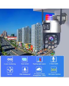 CAM-IP6MP-EP5-36X *ZOOM GMB kamera  6mpix microSD iCSee xmeye pro app Two-way PTZ ip66,2x3.6mm