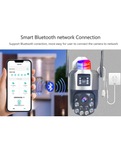 CAM-IP6MP-EP5-12X ZOOM GMB kamera  6 mpix microSD iCSee xmeye pro Two-way PTZ ip66,2x3.6mm