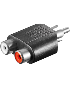 Audio ADAPTER AC18 2xRCA utiènica-1xRCA utikaè