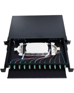 Optièki patch panel ExeLink sa 12 konektora SC/APC za rek orman