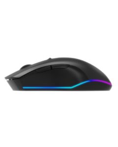 MUSGW-6BL-02 Gembird Punjivi bežièni RGB gaming miš sa 6 tastera Firebolt, 129mm, crni