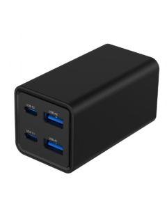 TA-UC-2A2C-PD65-01-BK Gembird 4-port 65W GaN USB PowerDelivery brzi punjac, black