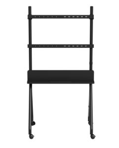 TVS-86F-02 Gembird Podni stalak za TV, 55-86inc, crni