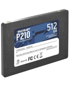SSD 2.5 SATA3 512GB Patriot P210 520MBs/430MBs P210S512G25