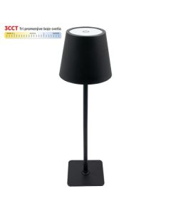 Stona lampa M6002-C CRNA 2W IP20 LED TOUCH dimmable + 3CCT 3000-6000K DC5V LED