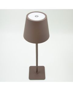 Stona lampa M6002-C BRAON 2W IP20 LED TOUCH dimmable + 3CCT 3000-6000K DC5V LED