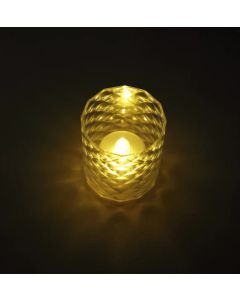 Mini LED svecnjak Providni 60x70mm (cena je za 1kom)