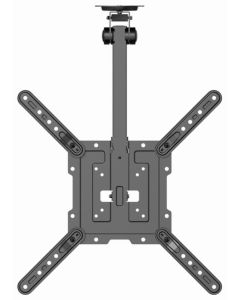 CM-55ST-01 Gembird TV plafonski nosac, VESA max. 40x40cm, 23-55inc max.20kg Udaljenost 520-614mm