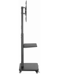 TVS-75S-02 Gembird Mobilni sto sa tockicima, 37-75, crne boje