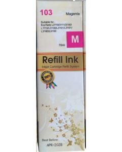 INKJET EP 103/E103 Dopuna Magenta SINO boja bocica sadrži 70 ml mastila za Epson EPIJM103SC