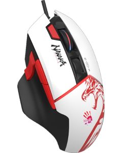 A4-W95 ULTRA NARAKA Bloody RGB Gejmerski mis, 2000Hz/100-20.000 DPI, White USB 135mm