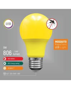 LED ECO sijalica E27 antiinsekt 9W A60 600Nm (Mosquito Repellent) 220-240V