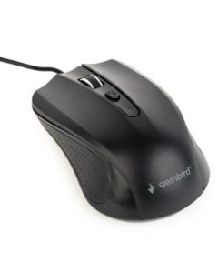MUS-4B-01L Gembird Opticki mis 800-1200Dpi 4-button black 99mm USB kabl 1,8m