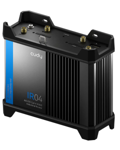 Cudy IR04_EU,4G LTE Cat 4 N300 Industrial Wi-Fi Router,4G Cat. 4 with Max 150 Mbps DL,300 Mbps Wi-Fi