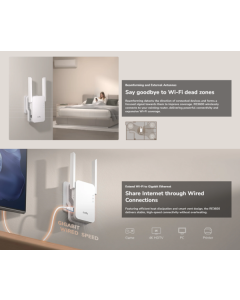 Cudy RE3600, BE3600 Mesh Wi-Fi 7 Range Extender,2882 Mbps + 688 Mbps Wi-Fi