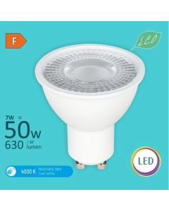 LED sijalica GU10 M2 7W 4000K MR16 ECO 240V 630lm 38 Mitea Lighting