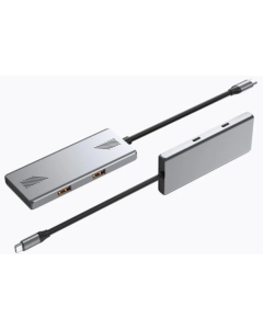 UHB-CM-U310-A2C2-01 Gembird 4-portni A + C USB 3.2 (Gen 2) Type-C hub