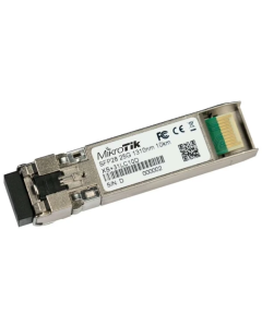 MikroTik XS+31LC10D SFP/SFP+/SFP28 module 1/10/25G single mode 10km 1310nm DDM