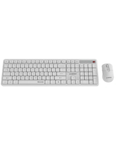KBS-WMS-01-W Gembird Silent Key Pro Business bežièni desktop set, bela, US raspored